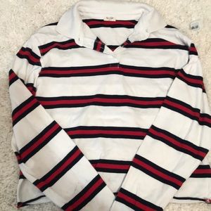 Brandy Melville long  sleeve polo